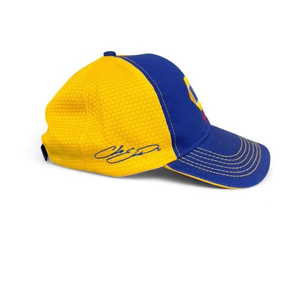 Chase Elliot #9 NASCAR NAPA Racing Blue and Yellow Cap - Picture 3 of 4